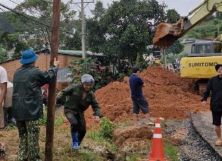 Vụ sạt lở tại Lâm Đồng: Hai người thương vong, Quốc lộ 27 đã thông tuyến