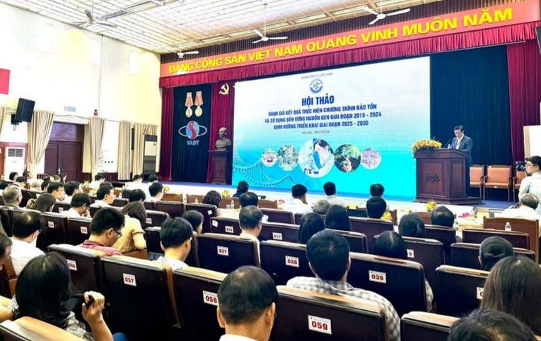 Hội thảo "Đánh giá kết quả thực hiện Chương trình bảo tồn và sử dụng bền vững nguồn gen giai đoạn 2015 - 2024 và định hướng triển khai giai đoạn 2025 - 2023"