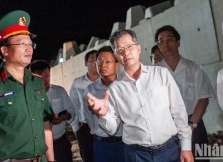 Nỗ lực vượt mọi khó khăn, bảo đảm tiến độ thi công dự án cảng Liên Chiểu