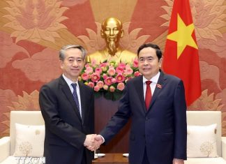 Chủ tịch Quốc hội tiếp Đại sứ Trung Quốc Hùng Ba, Đại sứ Hàn Quốc Choi Young Sam