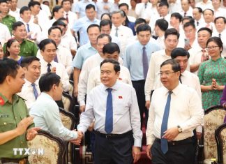 Chủ tịch Quốc hội dự Hội nghị công bố NQ sắp xếp đơn vị hành chính ở Nam Định