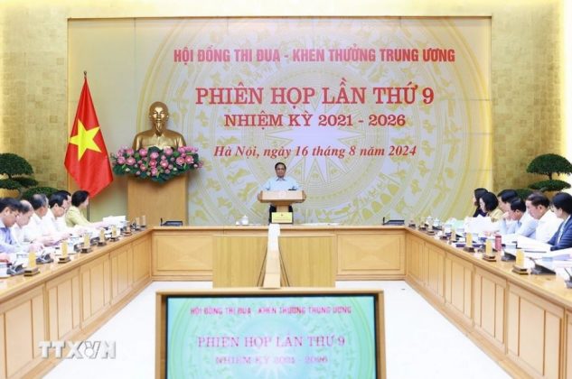 1 min 25 633x420 - Thủ tướng Phạm Minh Chính chủ trì Phiên họp lần thứ 9 của Hội đồng Thi đua-Khen thưởng TW