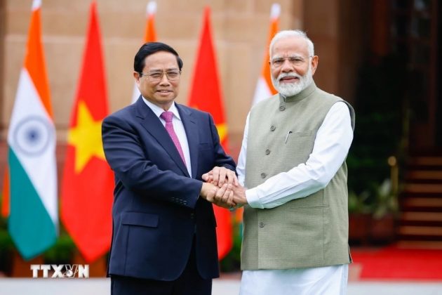 1 min 3 630x420 - Thủ tướng Phạm Minh Chính hội đàm với Thủ tướng Ấn Độ Narendra Modi