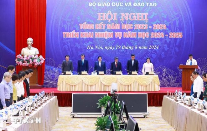 1 min 31 661x420 - Thủ tướng Phạm Minh Chính dự Hội nghị triển khai nhiệm vụ năm học 2024-2025