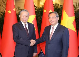 Tổng Bí thư, Chủ tịch nước Tô Lâm hội kiến Thủ tướng Trung Quốc Lý Cường