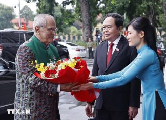 Chủ tịch Quốc hội Trần Thanh Mẫn hội kiến Tổng thống Timor-Leste Chủ tịch Quốc hội Trần Thanh Mẫn hội kiến Tổng thống Timor-Leste