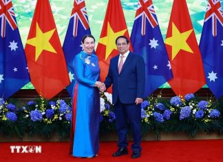 Thủ tướng Phạm Minh Chính hội kiến Chủ tịch Thượng viện Australia Sue Lines Thủ tướng Phạm Minh Chính hội kiến Chủ tịch Thượng viện Australia Sue Lines