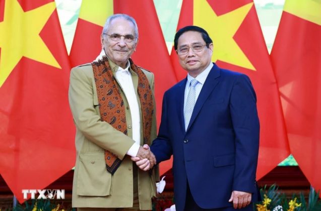 3 min 7 637x420 - Thủ tướng Phạm Minh Chính hội kiến Tổng thống Timor-Leste Jose Ramos-Horta