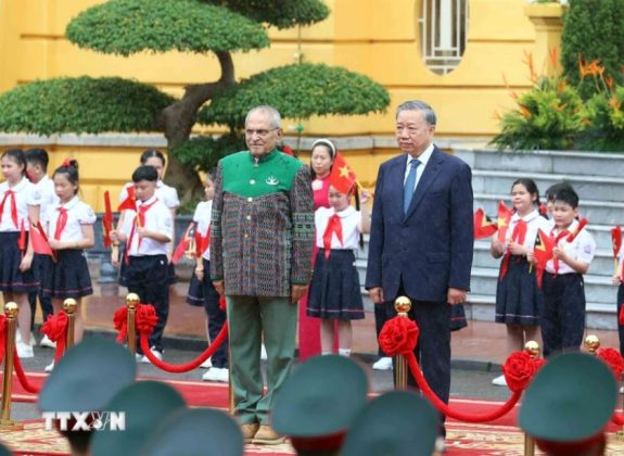 5 min 575x420 - Chủ tịch nước Tô Lâm chủ trì lễ đón Tổng thống Timor-Leste thăm cấp Nhà nước