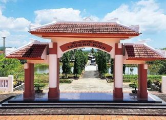 Đền thờ Trương Định đón nhận Bằng xếp hạng di tích quốc gia