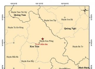 Liên tiếp 4 trận động đất tại Kon Tum