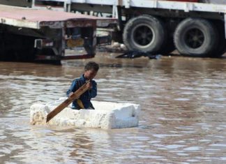 Số người thiệt mạng do mưa lũ ở Yemen tăng lên 61 người