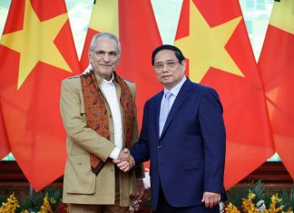 Thủ tướng Phạm Minh Chính hội kiến Tổng thống Timor-Leste Jose Ramos-Horta Thủ tướng Phạm Minh Chính hội kiến Tổng thống Timor-Leste Jose Ramos-Horta