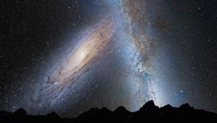 Dự đoán về vụ va chạm 'thảm khốc' giữa Dải Ngân hà và thiên hà Andromeda