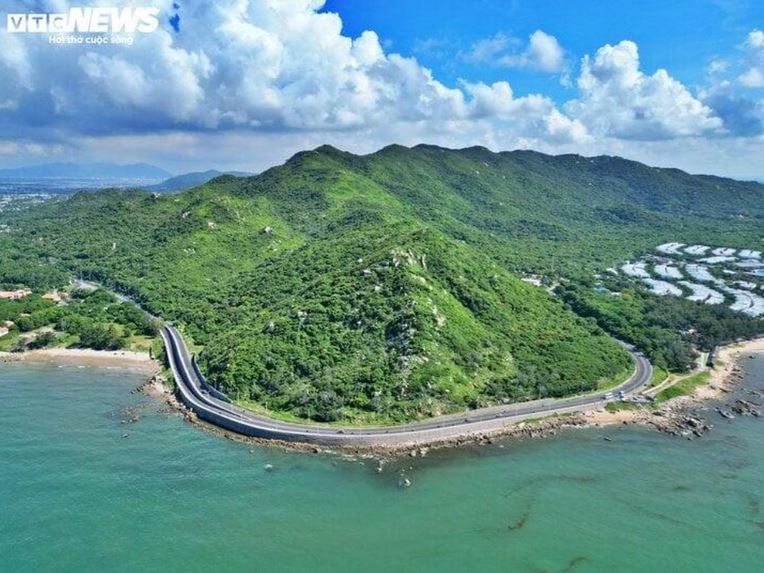 Đường ven biển nghìn tỷ nối Bà Rịa - Vũng Tàu với Bình Thuận sau 1 năm thi công.