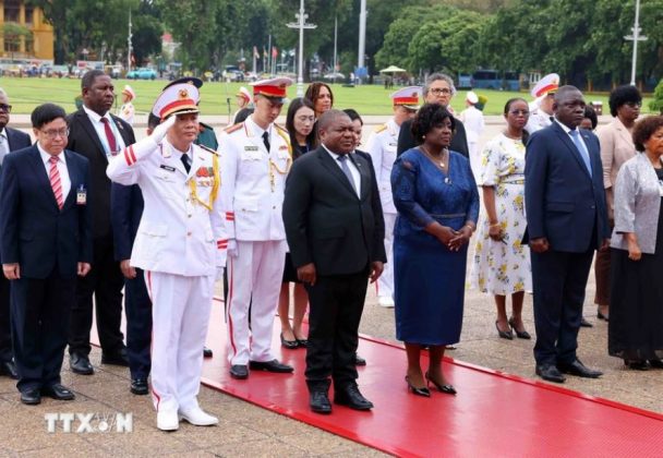 11  608x420 - Tổng Bí thư, Chủ tịch nước Tô Lâm chủ trì Lễ đón Tổng thống Mozambique