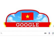 Cách Google chào mừng 79 năm Quốc khánh Việt Nam