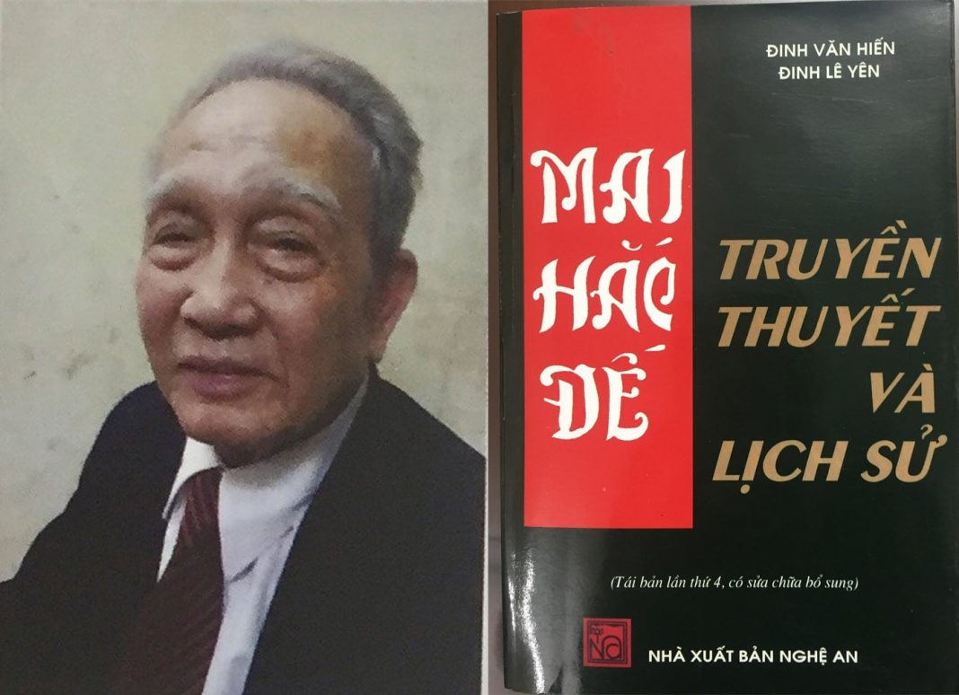 Nhà nghiên cứu Đinh Văn Hiến với Mai triều và Mai Hắc Đế - Tác giả: Phùng Văn Khai