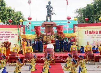 Tri ân tấm gương yêu nước, sự hy sinh quả cảm của Anh hùng dân tộc Nguyễn Trung Trực