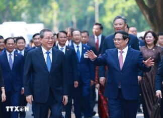 Lễ đón Thủ tướng Trung Quốc Lý Cường thăm chính thức Việt Nam Lễ đón Thủ tướng Trung Quốc Lý Cường thăm chính thức Việt Nam
