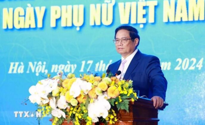 7 min 30 688x420 - Thủ tướng Phạm Minh Chính thăm Học viện Phụ nữ Việt Nam