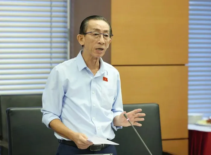 Đại biểu Trần Hoàng Ngân, đoàn Thành phố Hồ Chí Minh. 