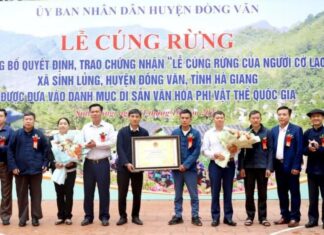 Phát huy giá trị Di sản Văn hóa phi vật thể Lễ cúng Rừng của người Cờ Lao Phát huy giá trị Di sản Văn hóa phi vật thể Lễ cúng Rừng của người Cờ Lao