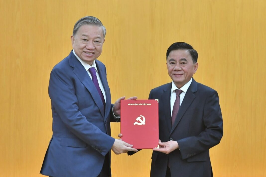 Ông Trần Cẩm Tú làm Thường trực Ban Bí thư