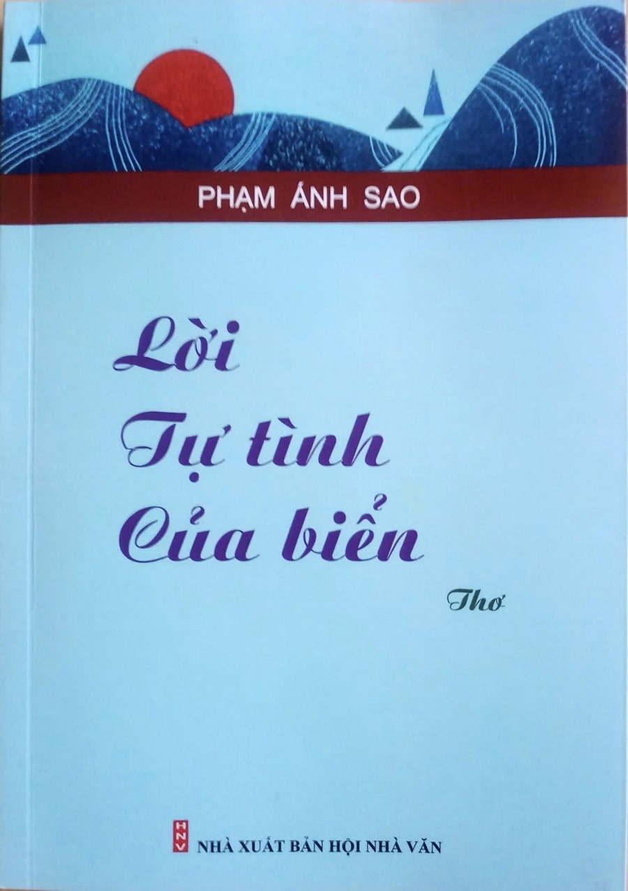 Tập thơ “Lời tự tình của biển” – của Phạm Ánh Sao, NXB Hội Nhà văn, 2024
