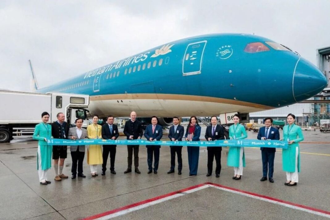 Vietnam Airlines chính thức mở đường bay thẳng đến thành phố Munich Vietnam Airlines chính thức mở đường bay thẳng đến thành phố Munich