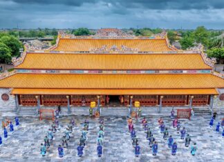 Tái hiện Lễ thiết triều tại điện Thái Hòa trong Hoàng cung Huế