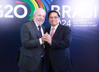 Thủ tướng Phạm Minh Chính hội đàm Tổng thống Brazil Luiz Inácio Lula da Silva Thủ tướng Phạm Minh Chính hội đàm Tổng thống Brazil Luiz Inácio Lula da Silva
