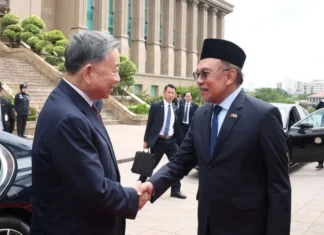 Lễ đón Tổng Bí thư Tô Lâm và Phu nhân thăm chính thức Malaysia Lễ đón Tổng Bí thư Tô Lâm và Phu nhân thăm chính thức Malaysia