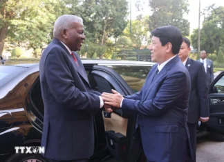 Chủ tịch nước Lương Cường tiếp Chủ tịch Quốc hội Chính quyền Nhân dân Cuba Chủ tịch nước Lương Cường tiếp Chủ tịch Quốc hội Chính quyền Nhân dân Cuba
