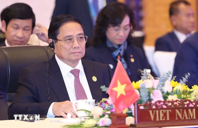 Thủ tướng Phạm Minh Ch&iacute;nh dự Hội nghị ACMECS lần thứ 10
