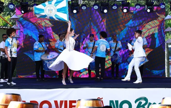 M&agrave;n biểu diễn nghệ thuật trong chương tr&igrave;nh "Ng&agrave;y Việt Nam tại Brazil."