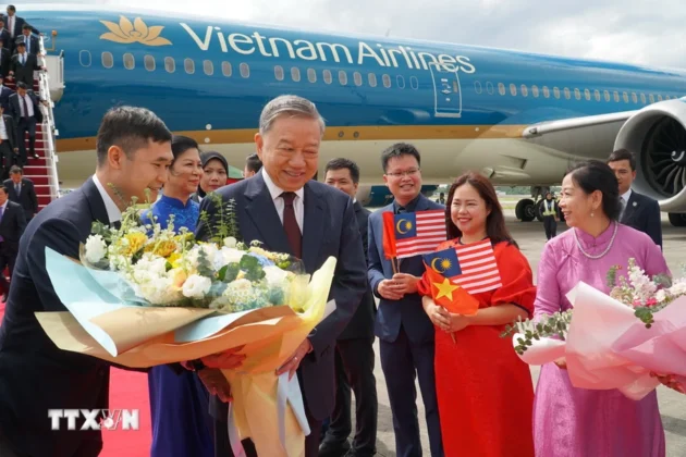 Chuyến thăm Tổng b&iacute; thư T&ocirc; L&acirc;m đến Malaysia.