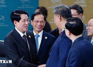 Chủ tịch nước Lương Cường gặp Tổng Bí thư, Chủ tịch Trung Quốc, Tổng thống Mỹ, Tổng thống Hàn Quốc và Thủ tướng Nhật Bản Chủ tịch nước Lương Cường gặp Tổng Bí thư, Chủ tịch Trung Quốc, Tổng thống Mỹ, Tổng thống Hàn Quốc và Thủ tướng Nhật Bản