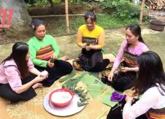 Lễ mừng cơm mới của đồng bào dân tộc Thái Lễ mừng cơm mới của đồng bào dân tộc Thái