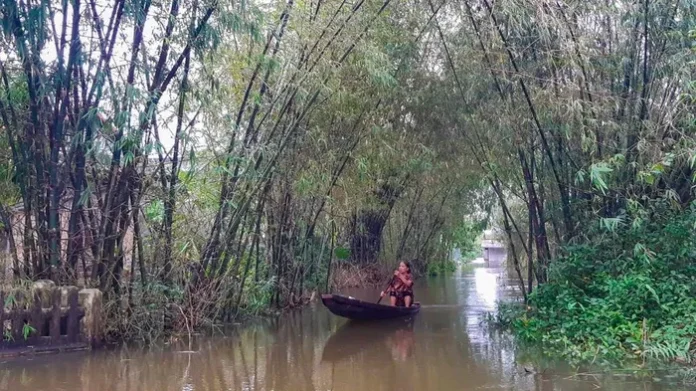 Mưa lớn ở thượng nguồn, lũ trên các sông ở Thừa Thiên Huế lên trở lại