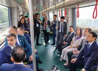 Vận hành thương mại đoạn trên cao tuyến đường sắt đô thị thí điểm Nhổn-Ga Hà Nội Vận hành thương mại đoạn trên cao tuyến đường sắt đô thị thí điểm Nhổn-Ga Hà Nội