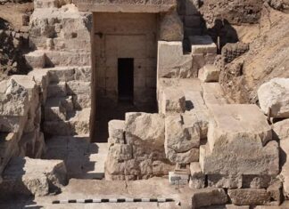 Phát hiện tàn tích một ngôi đền cổ có từ thời Ptolemaic ở Ai Cập