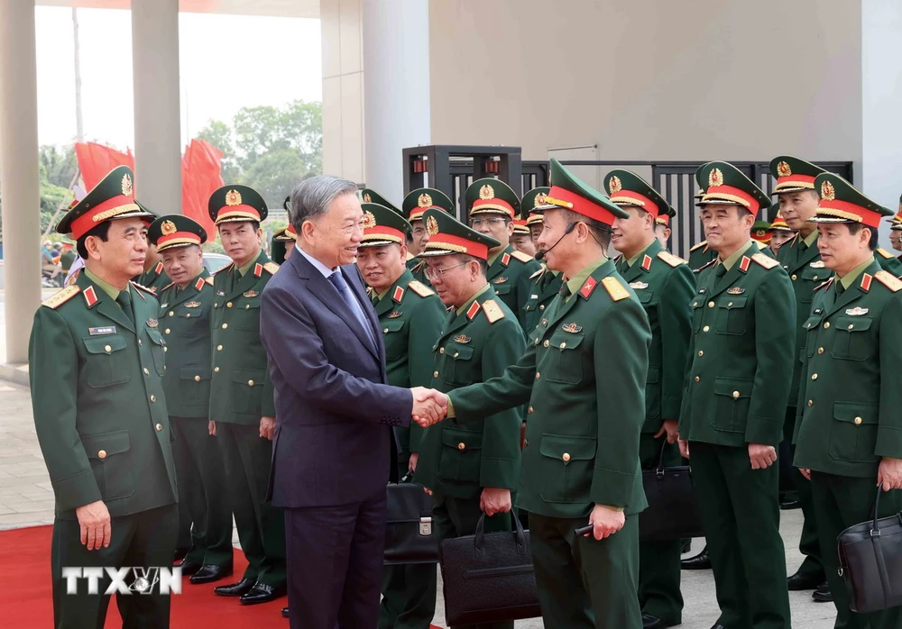 Tổng Bí thư Tô Lâm thăm và làm việc tại Bảo tàng Lịch sử Quân sự Việt Nam Tổng Bí thư Tô Lâm thăm và làm việc tại Bảo tàng Lịch sử Quân sự Việt Nam