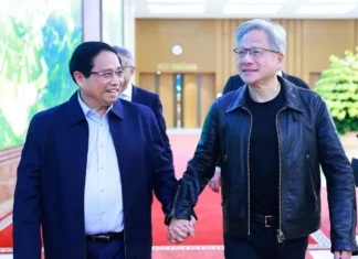 Thủ tướng Chính phủ Phạm Minh Chính tiếp Chủ tịch Tập đoàn NVIDIA