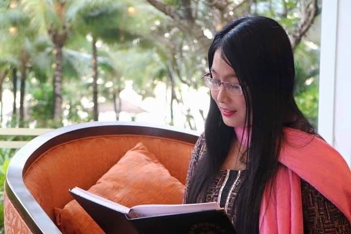 Nhà thơ Vũ Thiên Kiều.