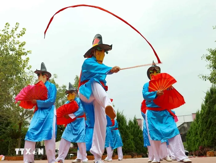 Trò diễn Xuân Phả là một nét đẹp truyền thống của người dân xứ Thanh.