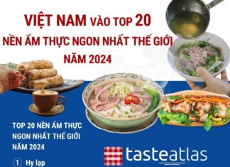 [Infographic]: Việt Nam lọt vào top 20 nền ẩm thực ngon nhất thế giới