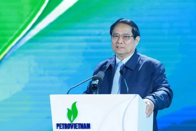 Thủ tướng Phạm Minh Ch&iacute;nh chỉ đạo Hội nghị triển khai nhiệm vụ năm 2025 của ng&agrave;nh dầu kh&iacute;.