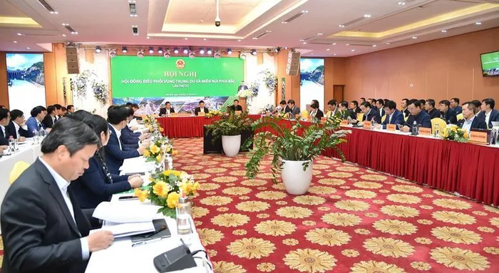 Hội nghị lần thứ 4 Hội đồng điều phối vùng trung du và miền núi phía bắc - Ảnh: VGP/Trần Mạnh.
