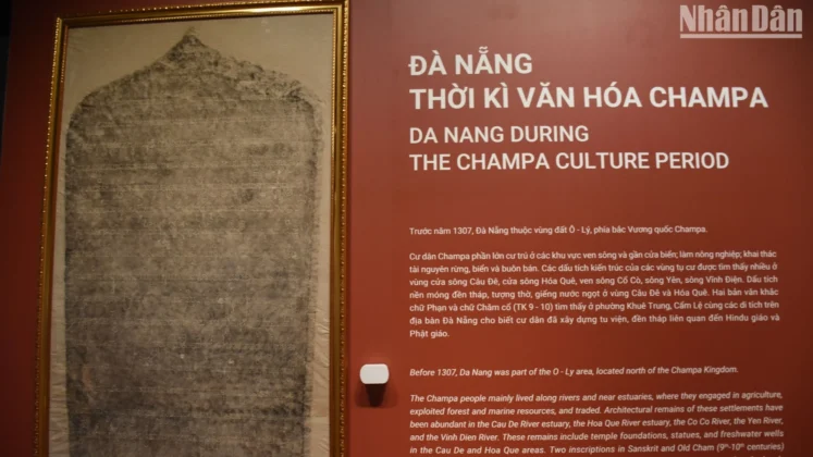 Kh&ocirc;ng gian văn h&oacute;a Chăm pa. (Ảnh: ANH Đ&Agrave;O)